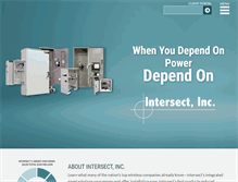 Tablet Screenshot of intersectinc.com
